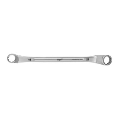 Klucze oczkowe podwójnie odsadzone - Double Ring Offset Spanner - 19 x 22 mm