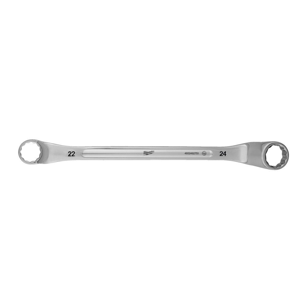 Klucze oczkowe podwójnie odsadzone - Double Ring Offset Spanner - 22 x 24 mm