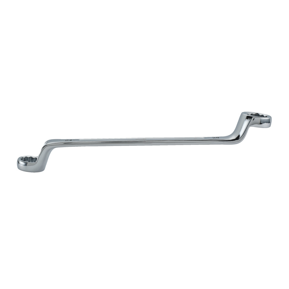 Klucze oczkowe podwójnie odsadzone - Double Ring Offset Spanner - 24 x 26 mm