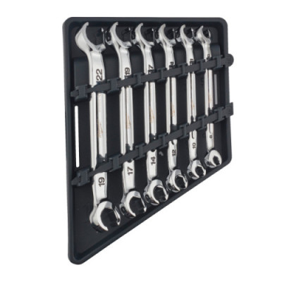 Zestaw kluczy półotwartych - Flare Nut Spanner 6 pc Set - Metric