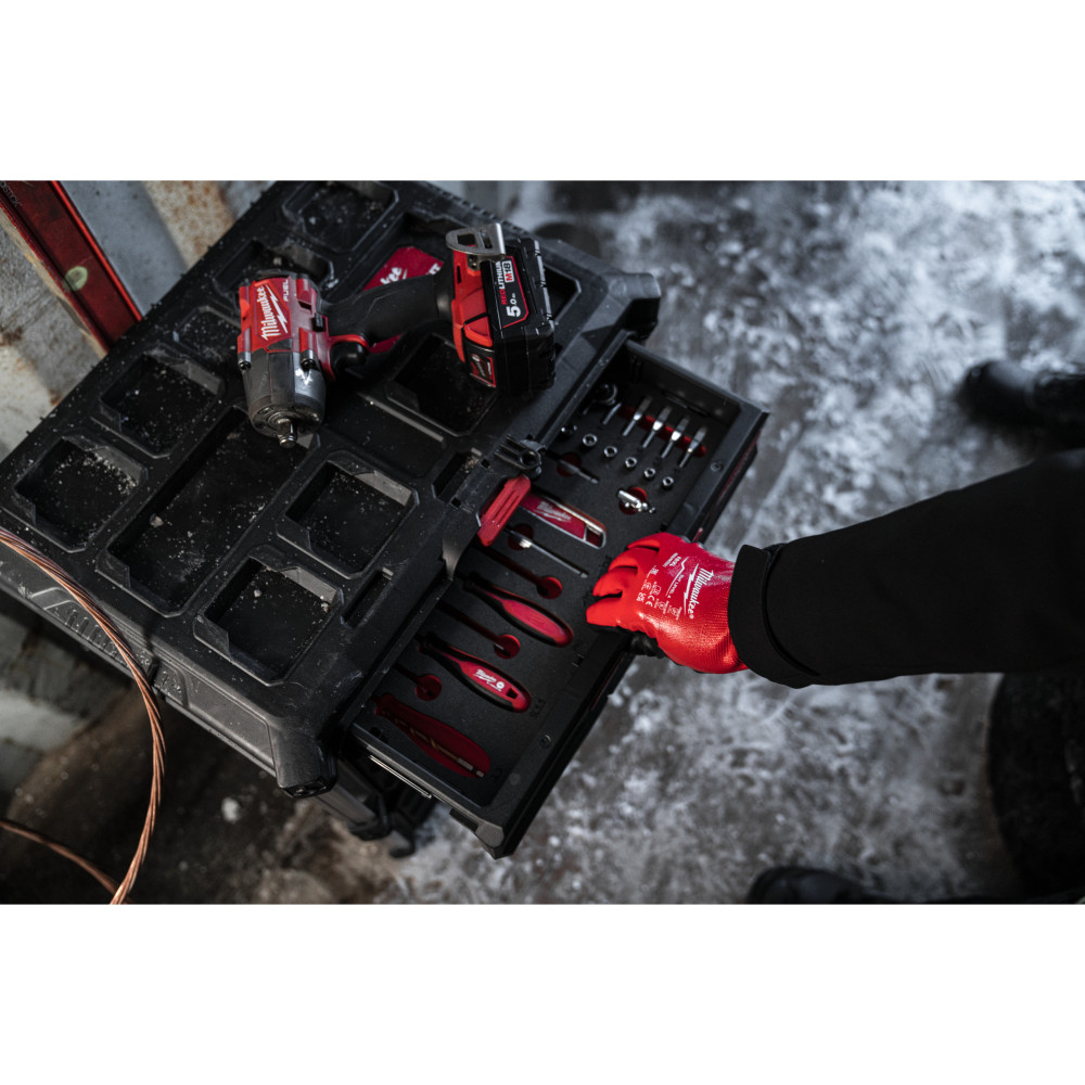 Rękawice ochronne w pełni powlekane nitryem - poziom ochrony A - Fully Dip Cut A Gloves - 7/S - 1 pc
