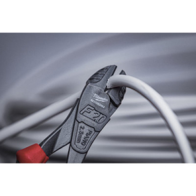Szczypce tnące boczne 200mm o zwiększonym przełożeniu - Heavy Duty Diagonal cutting plier 200mm
