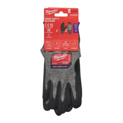 Rękawice odporne na przecięcia - poziom ochrony F - High Cut F Gloves - 7/S - 1pc