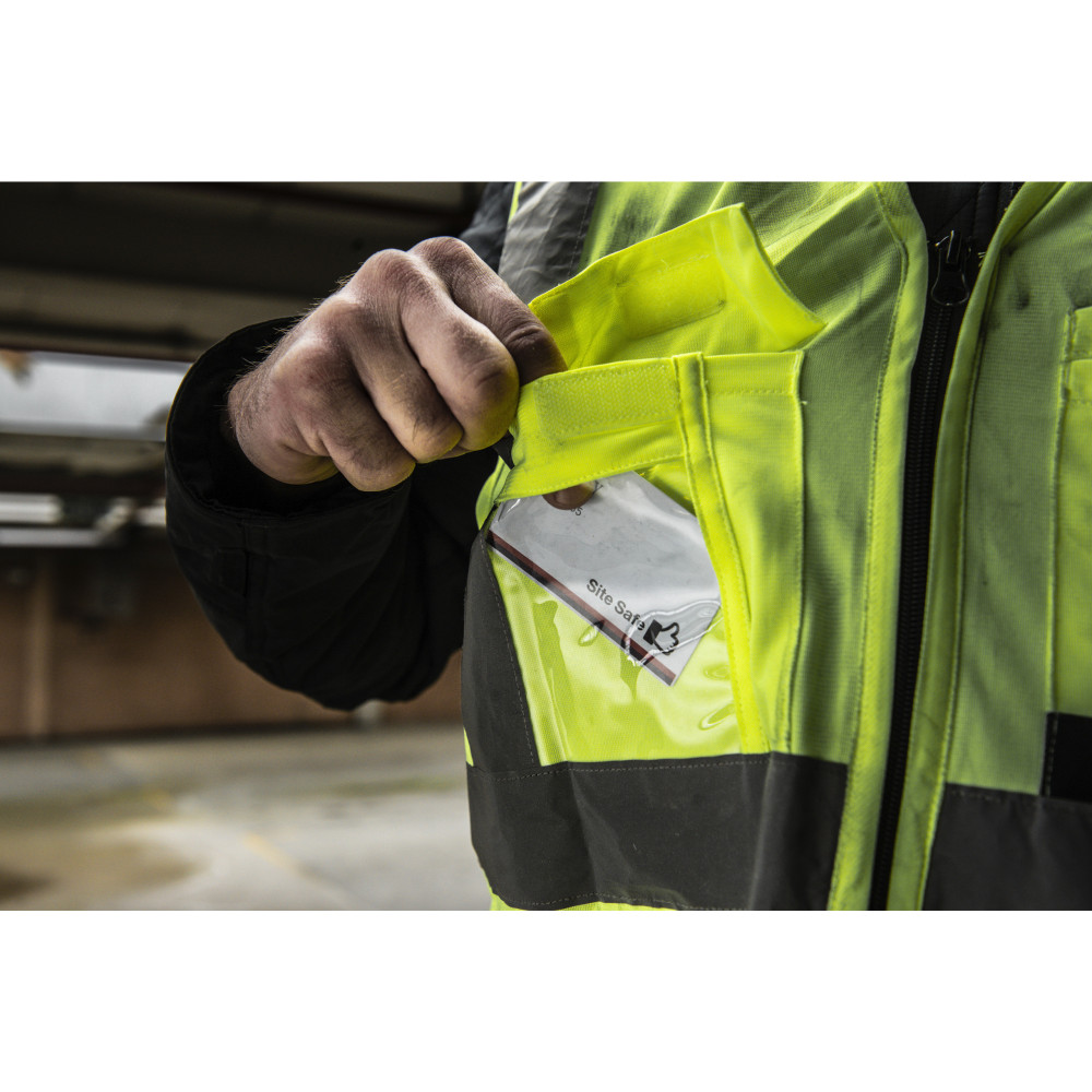 Kamizelka o intensywnej widzialności - High-Visibility Vest Yellow - 2XL/3XL