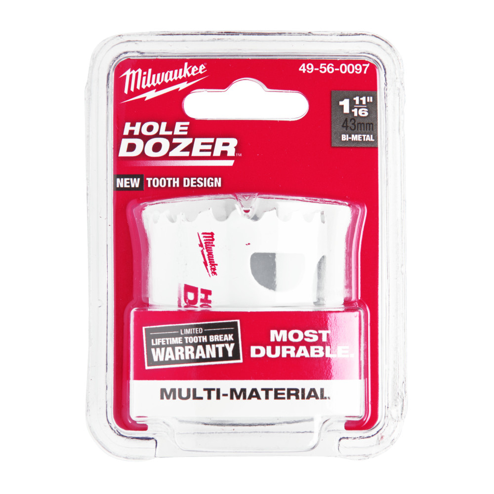 Bimetalowe kobaltowe otwornice HOLE DOZER™ - Hole Dozer Holesaw - 43 mm - 1 pc