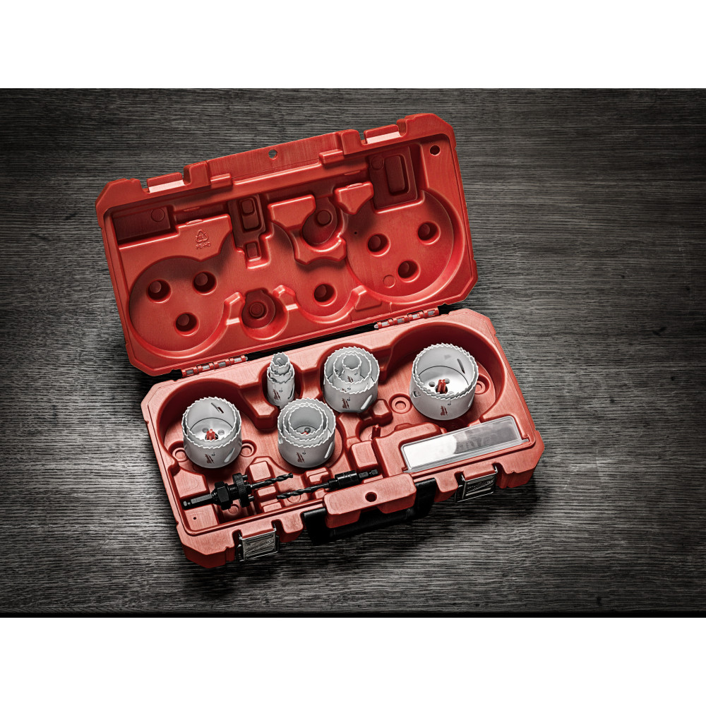 Bimetalowe kobaltowe otwornice HOLE DOZER™ - zestawy - Hole Dozer holesaw set - 17pc