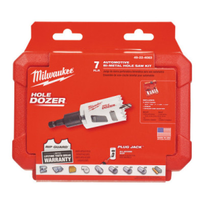 Bimetalowe kobaltowe otwornice HOLE DOZER™ - zestawy - Hole Dozer holesaw set - 7pc