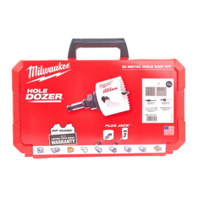 Bimetalowe kobaltowe otwornice HOLE DOZER™ - zestawy - Holesaw kit 4 - 1 pc