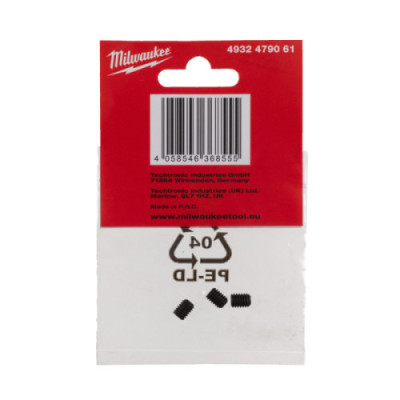 Otwornice z zębami z węglika spiekanego TCT - Holesaw TCT - Screw M6 - 3pc