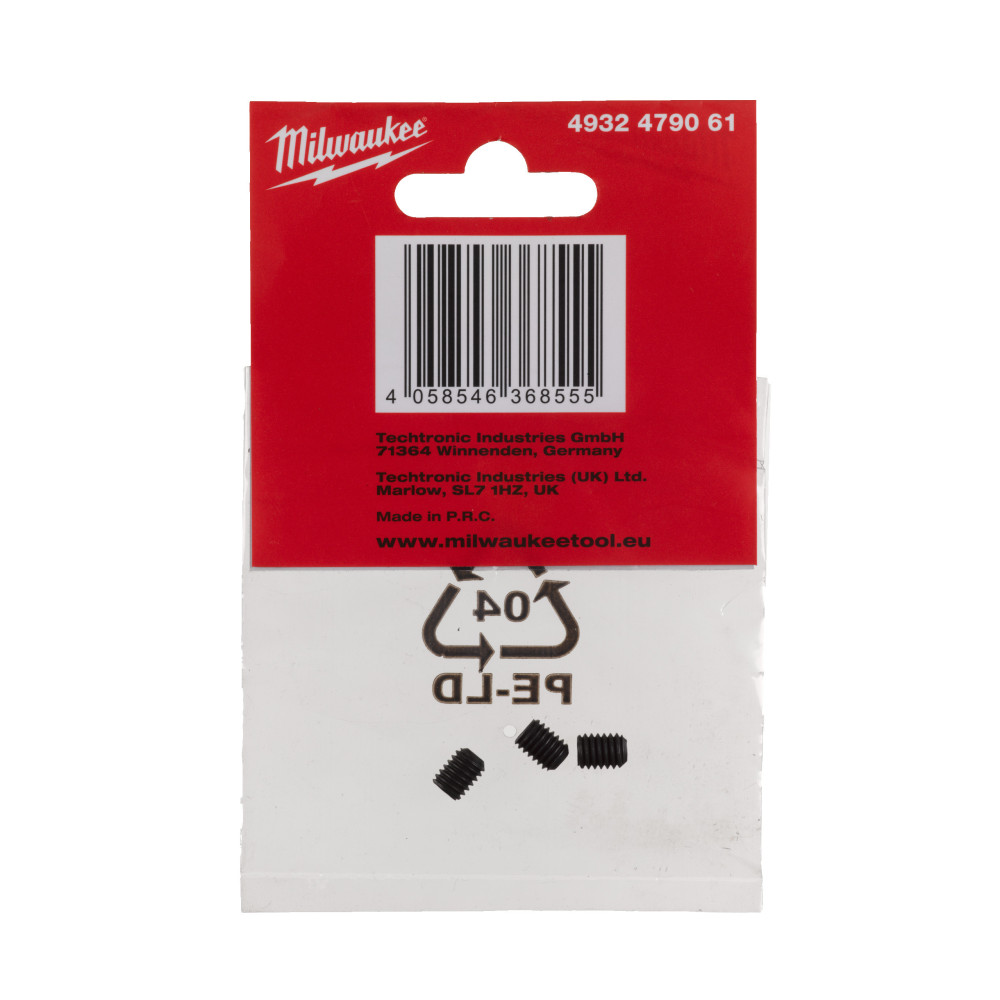 Otwornice z zębami z węglika spiekanego TCT - Holesaw TCT - Screw M6 - 3pc