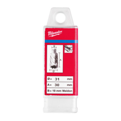 Wiertła trepanacyjne HSS - HSSAC 31 x 30 - 1 pc