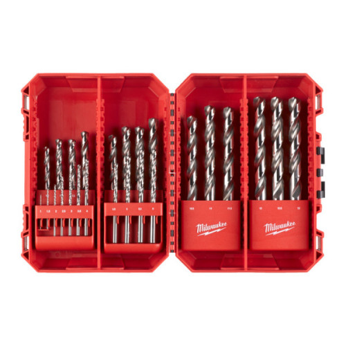 THUNDERWEB - Wiertła do metalu HSS-G - DIN 338 - HSS-G Thunderweb Set - 25 pc