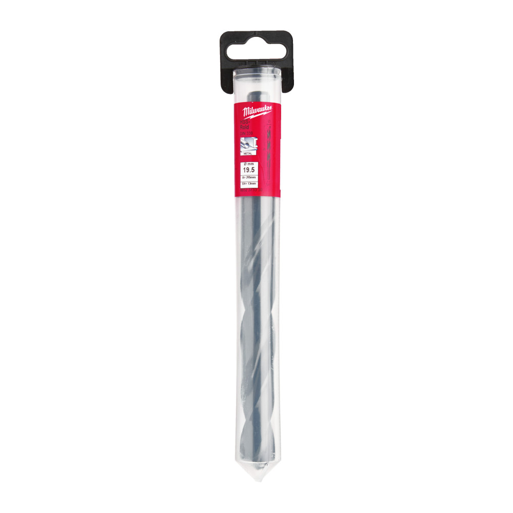 Wiertła do metalu HSS, walcowane - DIN 338 - HSSR 19.5 x 205 - 1 pc