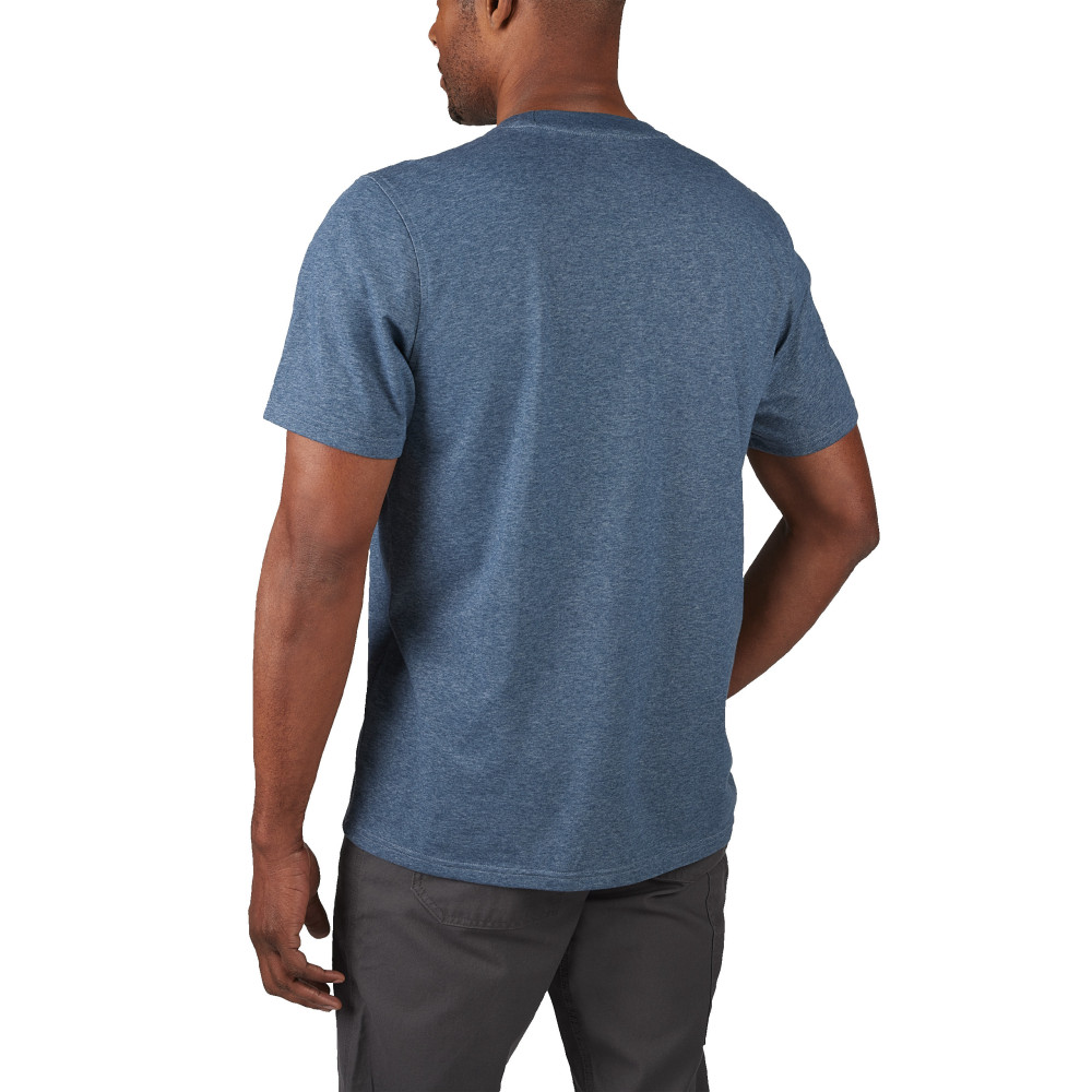 T-shirt z krótkim rękawem - niebieski - HT SS BLU XXL