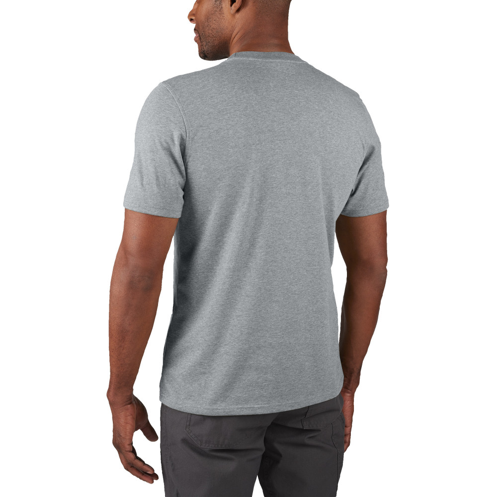 T-shirt z krótkim rękawem - szary - HT SS GR L