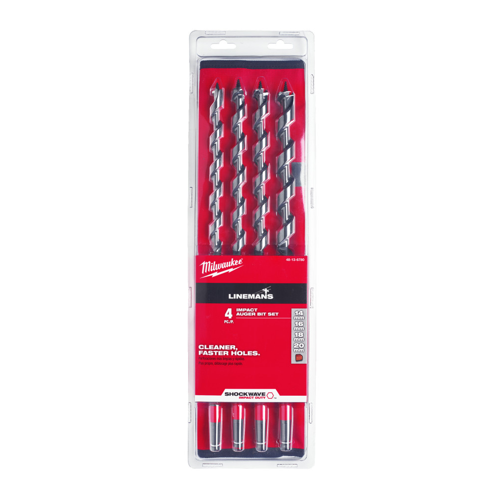 Zestawy wierteł spiralnych udarowych - IAD Set - 4 pcs