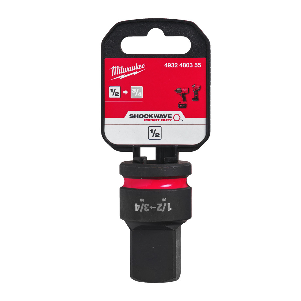 Nasadki Udarowe ½" - Reduktory - Impact socket adaptor 1/2" to 3/4"-1pc