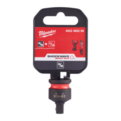 Nasadki udarowe SHOCKWAVE™ IMPACT DUTY ⅜″ - adaptery - Impact socket adaptor 3/8" to 1/4"-1pc