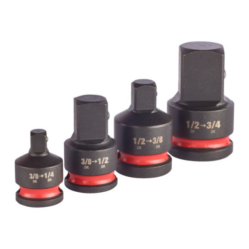 Zestaw adapterów do nasadek udarowych - Impact socket adaptor set-4pc
