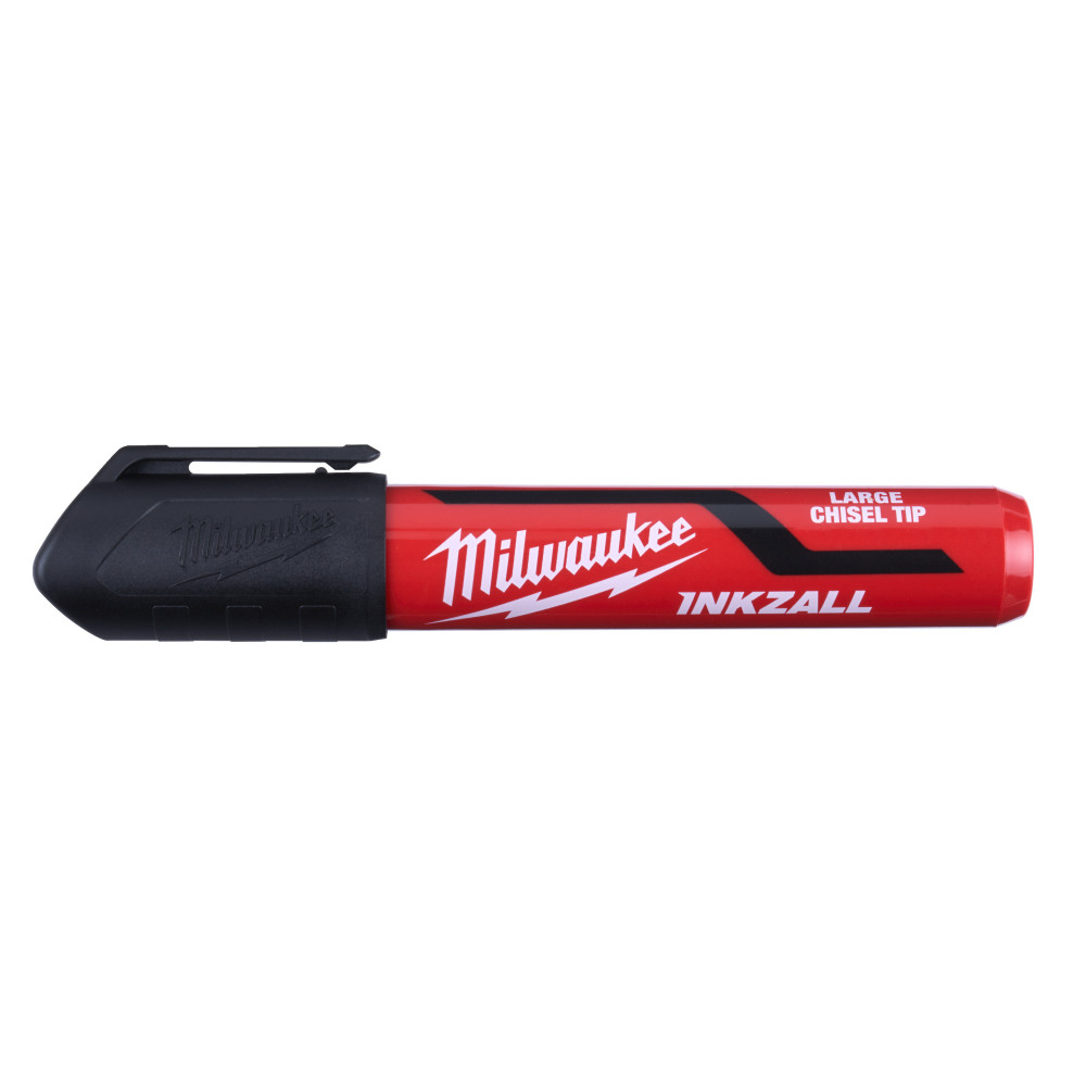 Markery INKZALL™ L & XL - INKZALL Black L Chisel Tip Marker