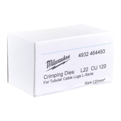 Matryce zaciskowe typ L  - L22 Cu 120 - 1pc