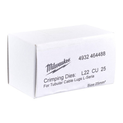Matryce zaciskowe typ L  - L22 Cu 25 - 1pc
