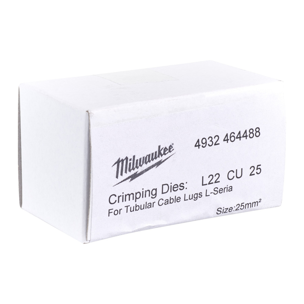 Matryce zaciskowe typ L  - L22 Cu 25 - 1pc