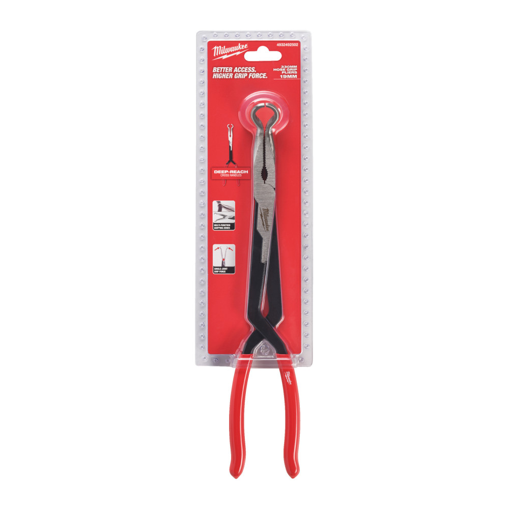 Szczypce długie ze szczękami oczkowymi - Large Diameter Hose Grip Plier