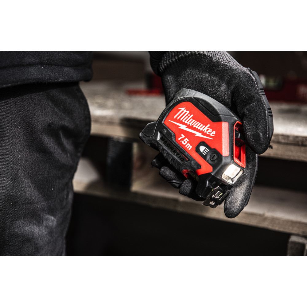 Taśma miernicza LED 7,5 m magnetyczna - LED Magnetic Tape Measure - 7.5 m