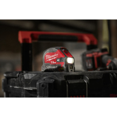 Taśma miernicza LED 7,5 m magnetyczna - LED Magnetic Tape Measure - 7.5 m