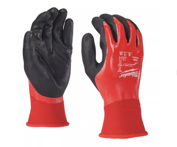 Rękawice ochronne w pełni powlekane nitryem - poziom ochrony A - Fully Dip Cut A Gloves - 8/M - 1 pc