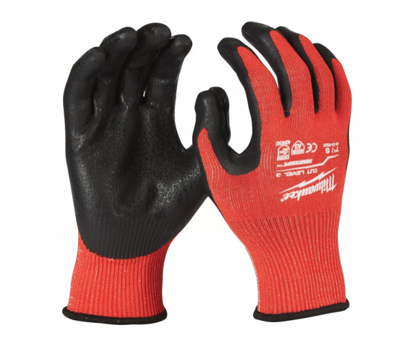 Rękawice odporne na przecięcia - poziom ochrony C - Bulk Cut C Gloves - 7/S - 144pc