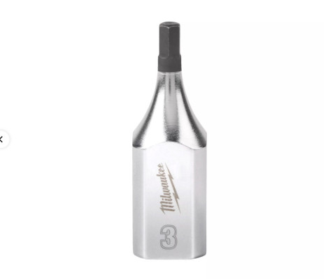 3/8" Drive 3 mm Hex Bit Socket