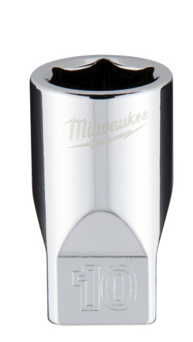 Nasadki chromowane ¼″ - 1/4 Drive Socket - Metric Standard - 10 mm