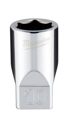 Nasadki chromowane ¼″ - 1/4 Drive Socket - Metric Standard - 10 mm
