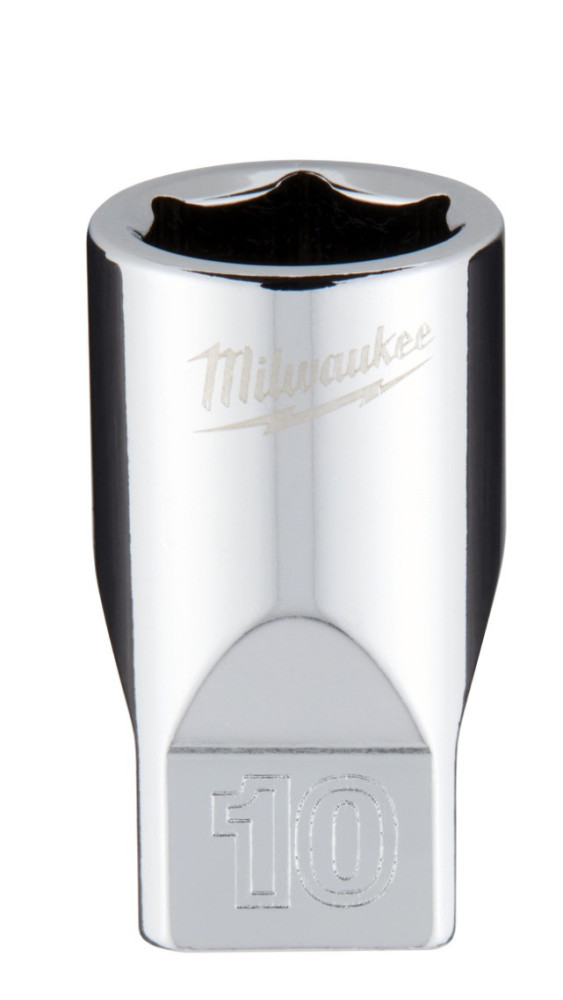 Nasadki chromowane ¼″ - 1/4 Drive Socket - Metric Standard - 10 mm